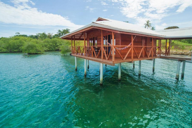 bocas del toro panama overwater bungalows