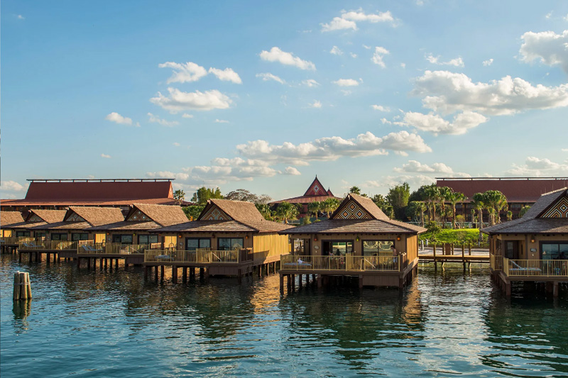 Closest Overwater Bungalows to Florida