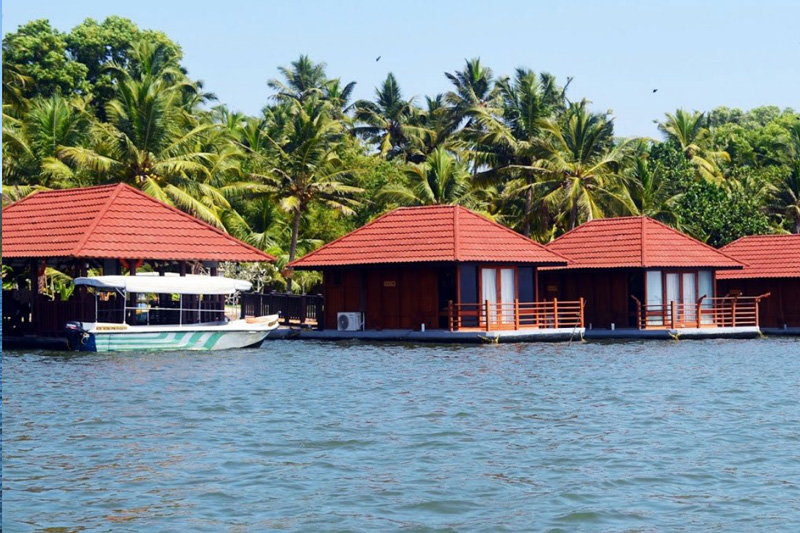 Floating Cottages - Poovar Island Resort