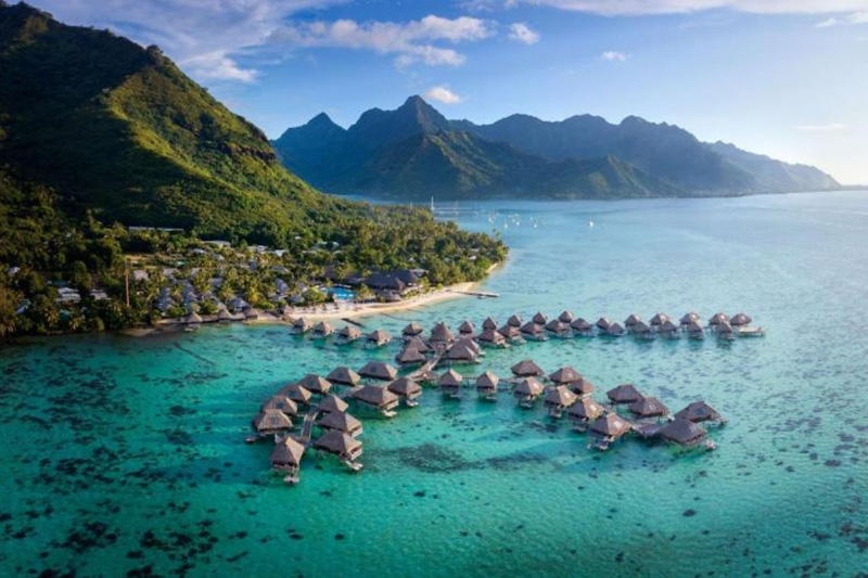 moorea french polynesia overwater bungalow