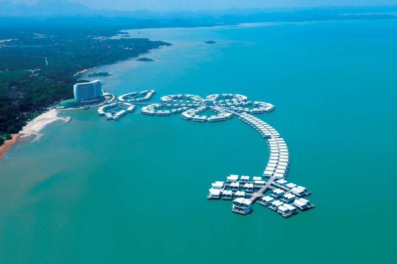 malaysia water bungalows