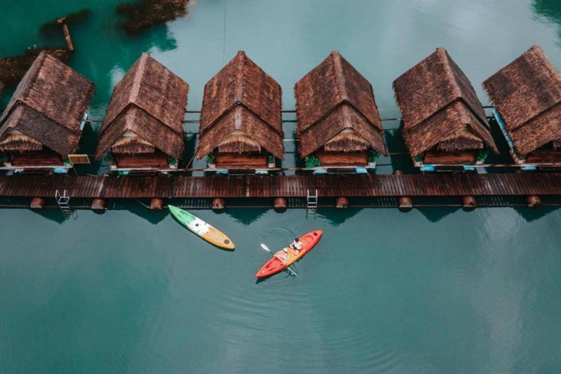 khao sok overwater bungalows