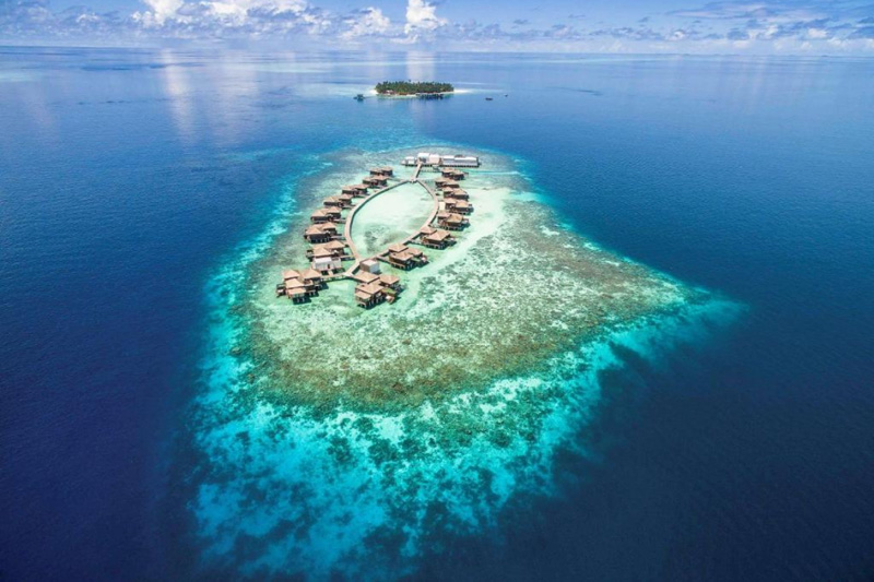 most beautiful water villas