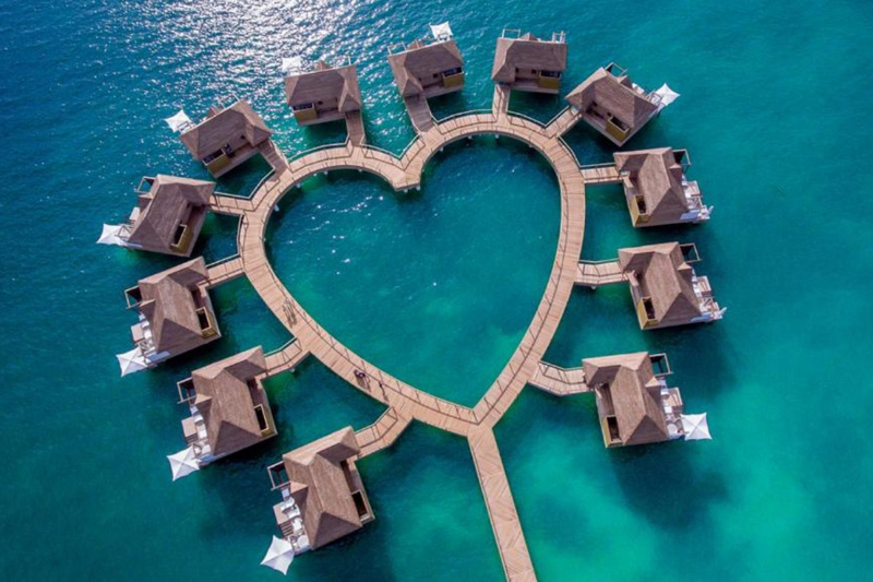 Closest Overwater Villas to The United States