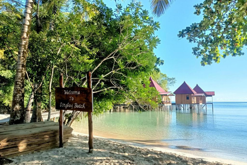 overwater hut under $100 per night