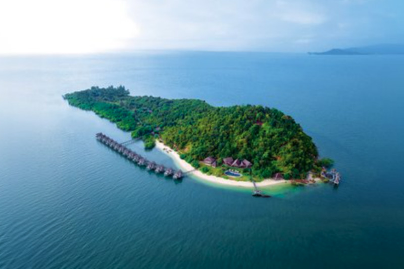 Telunas Private Island