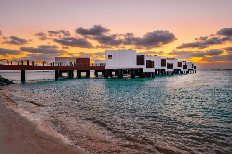 water bungalow resorts